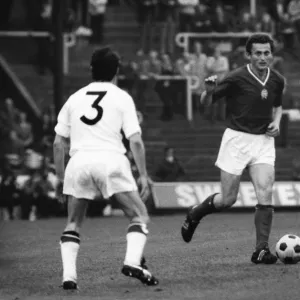 Florian Albert on the ball at Euro 72