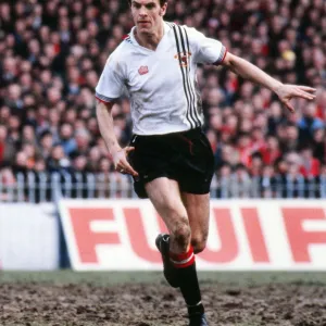 Manchester Uniteds Joe Jordan - 1979 FA Cup Semi-Final