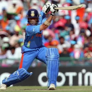 Sachin Tendulkar at the 2011 World Cup