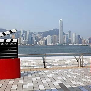 Avenue of Stars and the Hong Kong Skyline