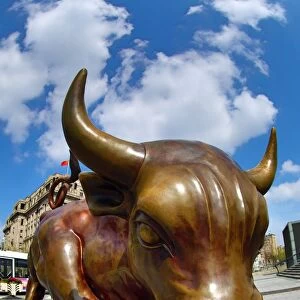 The Bund Bull on the Bund, Shanghai, China