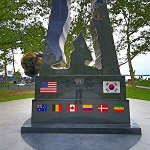 Korean War Memorial, Battery Park, New York City, New York, USA