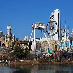 Lotte World theme park in Jamsil, Seoul, Korea