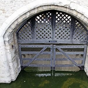 Traitors Gate at the Tower of London, London