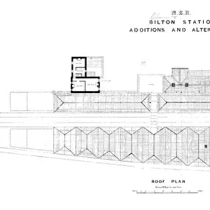 N. E. R Alnmouth [Bilton] Station - Additons and Alterations [1886]