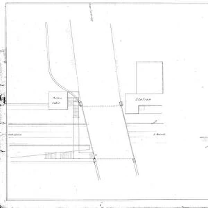 North Eastern Railway Corbridge Station - Proposed Footbridge [N. D]