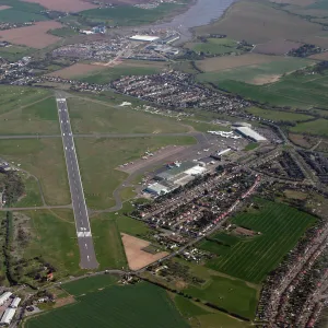 Aerial: Southend Airport from 3, 000 feet