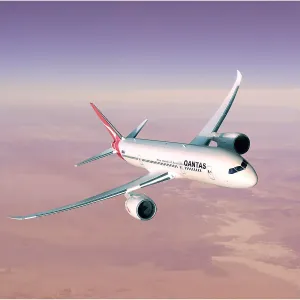 Qantas Boeing 787 Artist Concept Print Qantas Boeing 787 Artist Concept Print