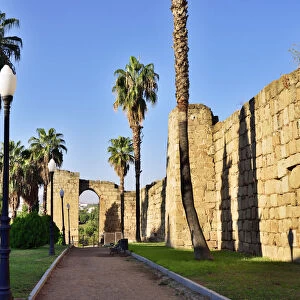 The Alcazaba, a Moorish fortification built in 835. A Unesco World Heritage Site, Merida
