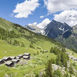 Alpe Otro, Scarpia hamlet (Alagna, Valsesia, Vercelli province, Piedmont, Italy)