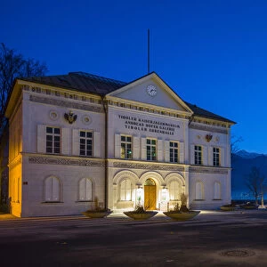 Austria, Tyrol, Innsbruck, Imperial Hunting Museum, dawn