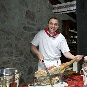 Baskischer ham, the Basque Provinces, France