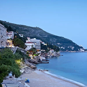 Beach, Dubrovnik, Dalmatia, Croatia