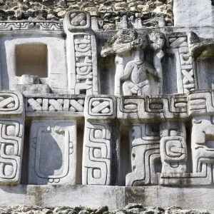 130ft El Castillo Frieze Print from Xunantunich Ruins 130ft El Castillo Frieze Print from Xunantunich Ruins