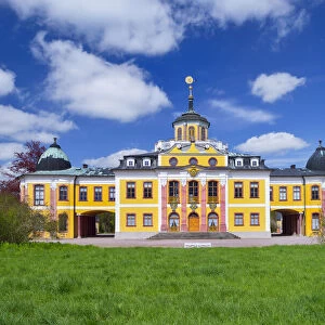 Belvedere Palace with the castle garden in Weimar, UNESCO World Cultural Heritage Site