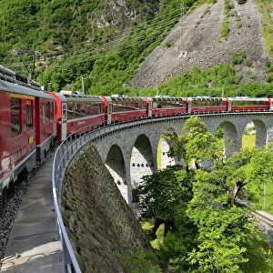 Bernina Express, Graubunden, Switzerland