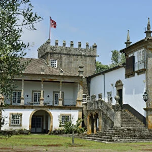 Bertiandos manor house, dating back to the 15th century, Ponte de Lima. Minho, Portugal