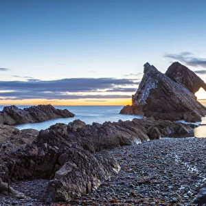 Bow Fiddle Rock, Portknockie, Scotland, United Kingdom