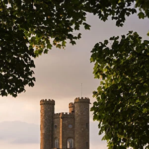 Broadway Tower, one of the Cotswolds most recognisable buildings, Worcestershire, England