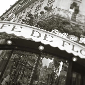 Cafe de Flore, Boulevard St. Germain, Paris, France