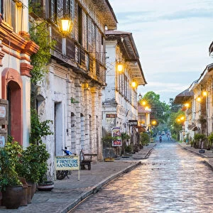 Philippines Heritage Sites Greetings Card Collection: Historic Town of Vigan