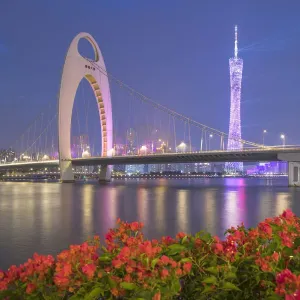 Canton Tower Print at Dusk Canton Tower Print at Dusk