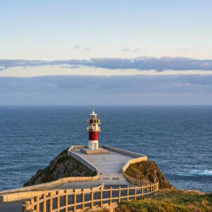 Cape Ortegal lighthouse. Carino, La Corona, Galicia, Spain