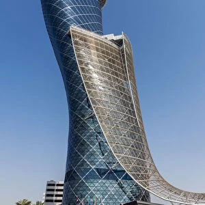 Capital Gate skyscraper in Abu Dhabi, United Arab Emirates has been certified by Guinness