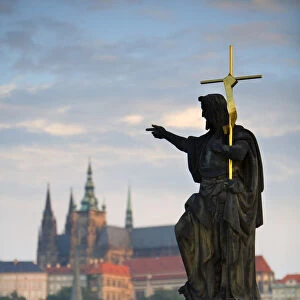 Charles Bridge & St. Vitus cathedral, Prague, Czech Republic