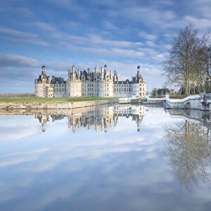 The Chateau de Chambord, Indre-et-Loire, Val de Loire, Loire Valley, France
