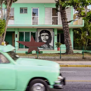 Che Guevara Portrait in Varadero, Matanzas Province, Cuba