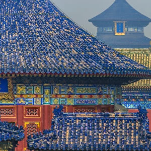 China, Beijing, Tiantan Park, Temple of Heaven, Imperial Vault of Heaven, Chengzhen Gate