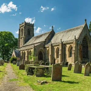Church of St. Patrick Print, North Yorkshire, England Church of St. Patrick Print, North Yorkshire, England