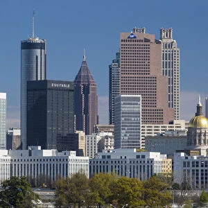 City skyline, Atlanta, Georgia, USA