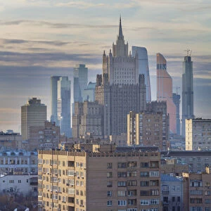 Cityscape, Ministry of Foreign Affairs, Moscow, Russia
