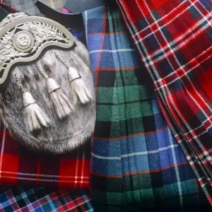 Historic Clan Tartans Print Historic Clan Tartans Print