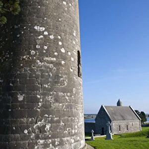 Clonmacnoise Monastery, Co Offaly, The Midlands, Ireland