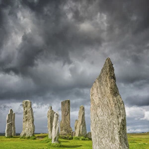 Cloudscape Over Callanish Standing Stones, Isle of Lewis, Outer Hebrides, Scotland