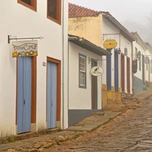 Colonial town of Tiradentes, Minas Gerais, Brazil, South America