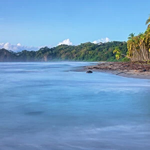 Costa Rica, Pacific coast, sunrise, Carillo beach, near Samara town