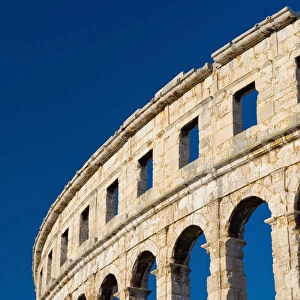 Croatia, Istria, Pula, Pula Arena, Roman Amphitheatre