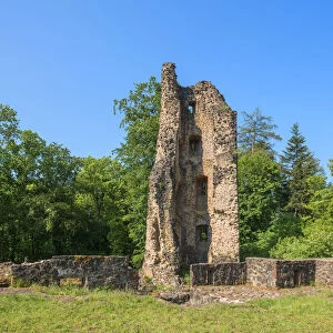 Dagstuhl castle ruin at Wadern, Saarland, Germany
