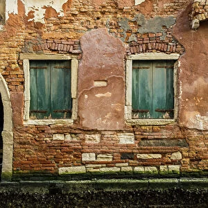 Decaying building in Venice, Veneto, Italy