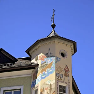 Decorative House in St. Gilgen, Salzburger Land, Austria, Europe