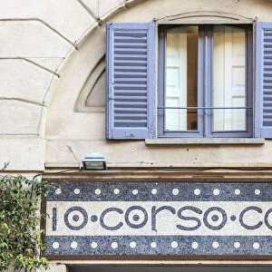 Details of the urban area of 10 Corso Como known for restaurants and shopping Milan