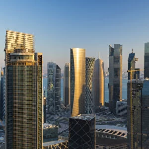 Doha skyline, Doha, Qatar