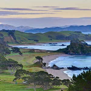 Dramatic coastal landscape near Whangarei, Northland, New Zealand