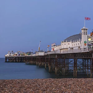 England, East Sussex, Brighton, Brighton Beach and Pier