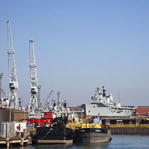 England, Hampshire, Portsmouth, Portsmouth Navel Dockyard