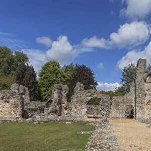 England, Hampshire, Winchester, Wolvesey Castle